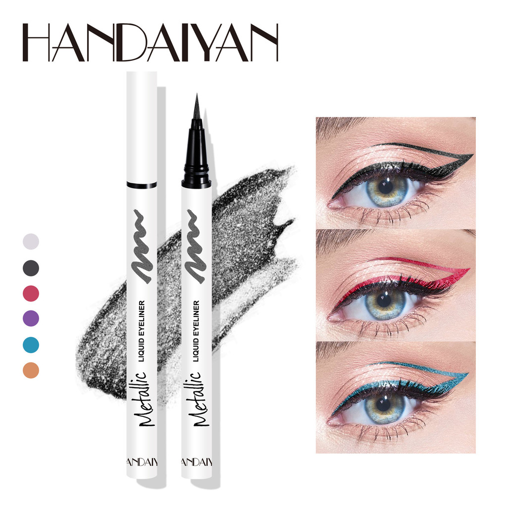 Han Daiyan Sáng Bóng Ngọc Trai Chất Lỏng Bút Kẻ Mắt Nằm Silkworm Bút handaiyan Ultra-Fine Pearlescen