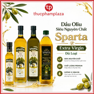 Dầu Oliu Siêu Nguyên Chất Sparta Extra Virgin Đủ Loại