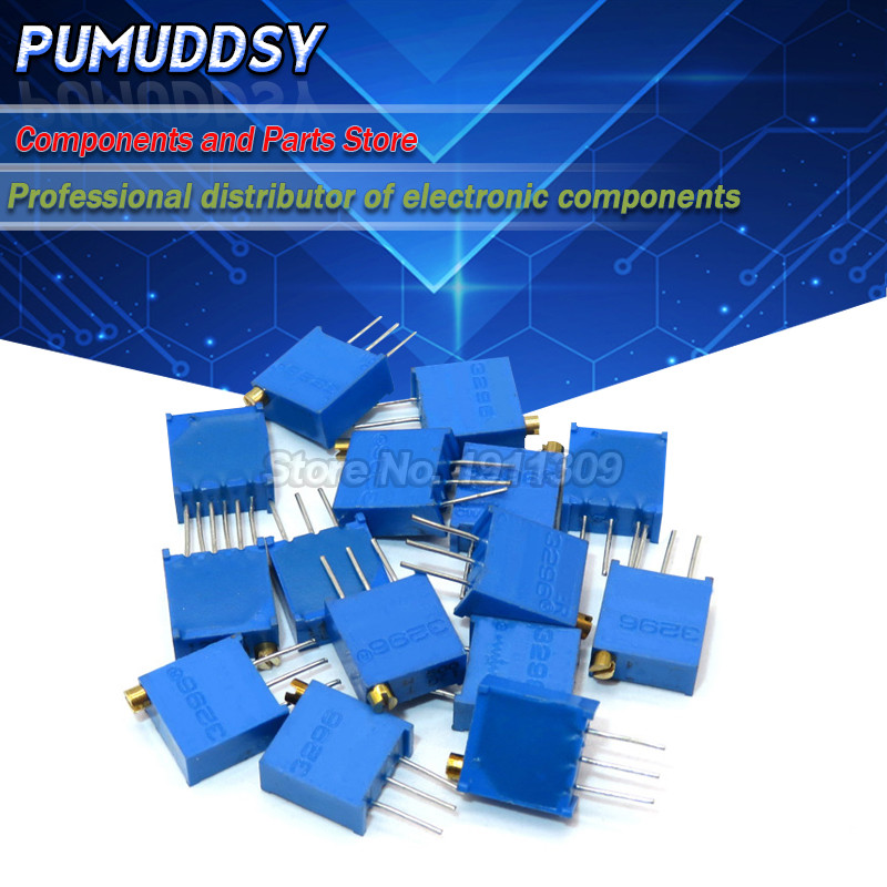 10 CHIẾC 3296W-1-101LF 3296W 100 ohm 101 3296W-1-101 3296W-101 W101 Tông đơ Tông đơ Điện áp
