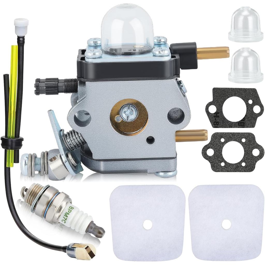 Bộ chế hòa khí Hipa C1U-K54A cho máy xới Mantis 7225 7222M 7222E 7230 7920 Máy trồng trọt 2 bánh Ech
