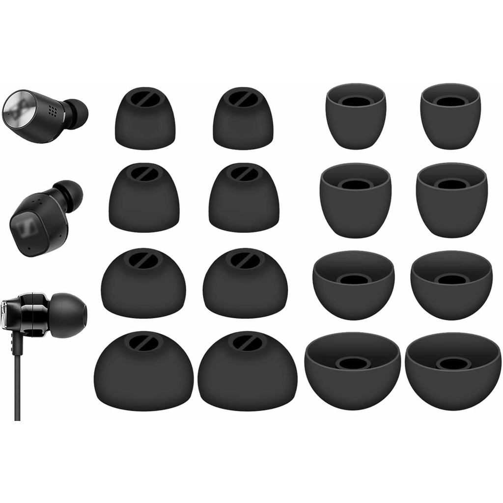 8 Cặp Tương Thích Với Đầu Tai Sennheiser CX Plus / Momentum 2, XS / S / M / L 4 Kích Thước Thay Thế 