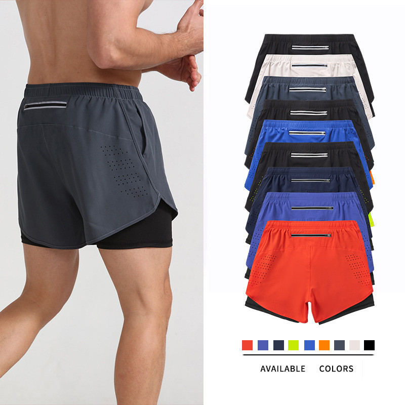 Sports Shorts Men's Running Marathon Track and Field Loose Shorts Sports Shorts Men's Running Marath