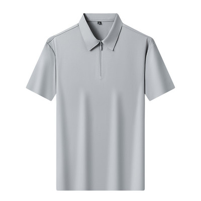 Áo polo nam nửa dây kéo slim fit dành cho kinh doanh và giải trí, chất liệu quick-dry thoáng khí WL171