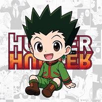 keychain anime gantungan anime dan pin anime hunter x hunter murah ukuran 4,4cm full colour bagus da