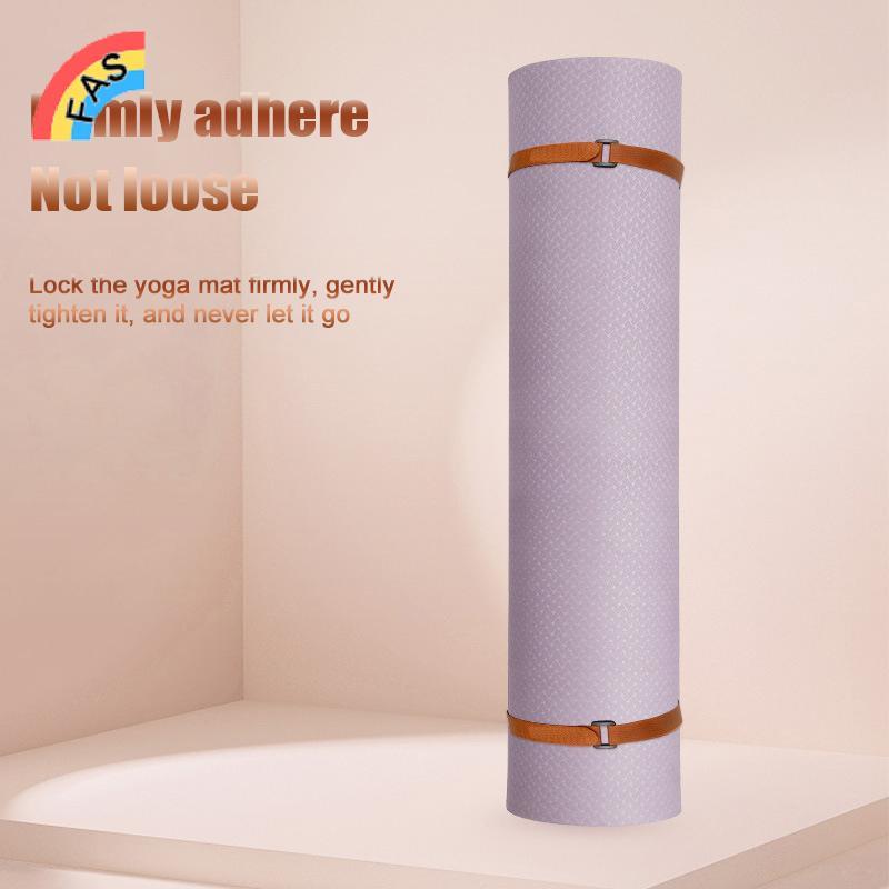 Dây đeo thảm tập Yoga có dây buộc và chức năng chống trượt, tiện lợi cho việc lưu trữ phụ kiện tập t