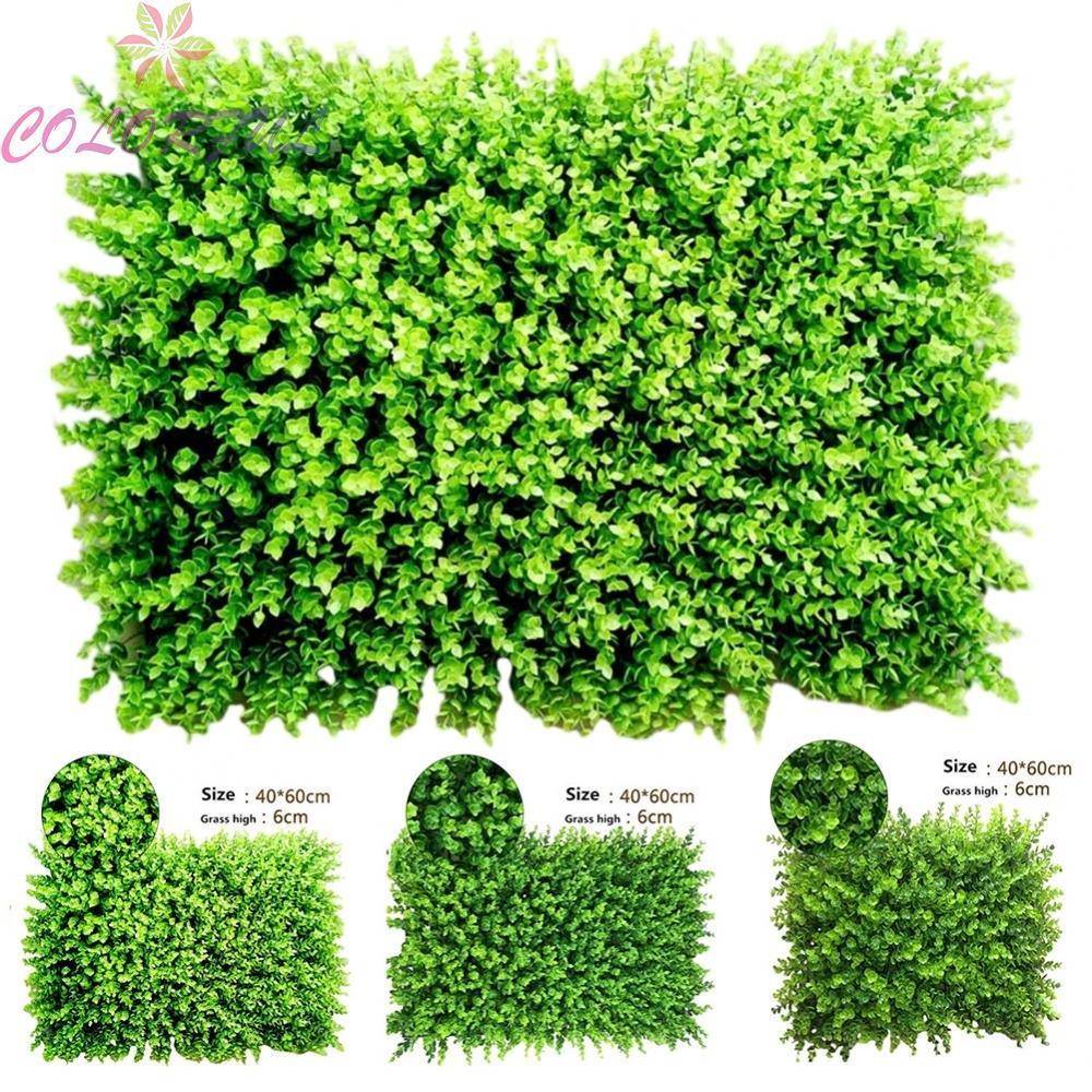 Artificial Plant Mat Greenery Wall Hedge Customize Size and Easy Maintenance