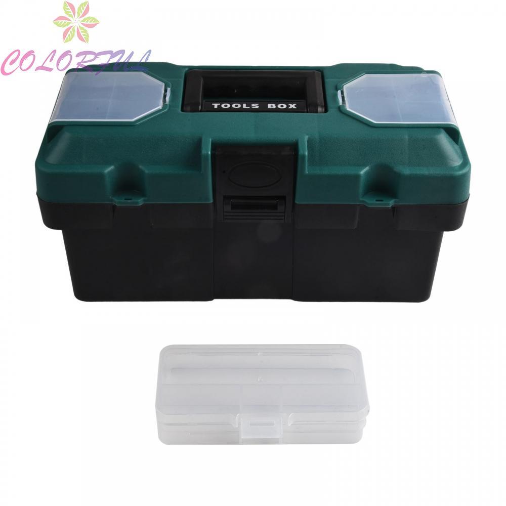 Tool Box 14 Inch for Safe Storage of For Carpentry and Electrical Tools