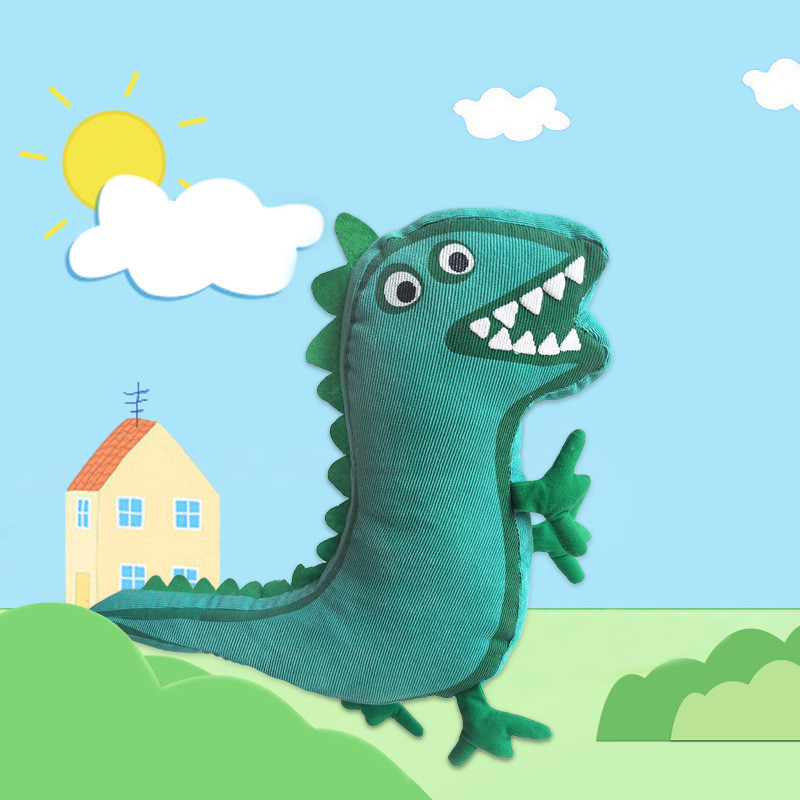 Gối đồ chơi sang trọng khủng long George hai mặt mới – Reversible Mr. Động vật nhồi bông Dino cho bé