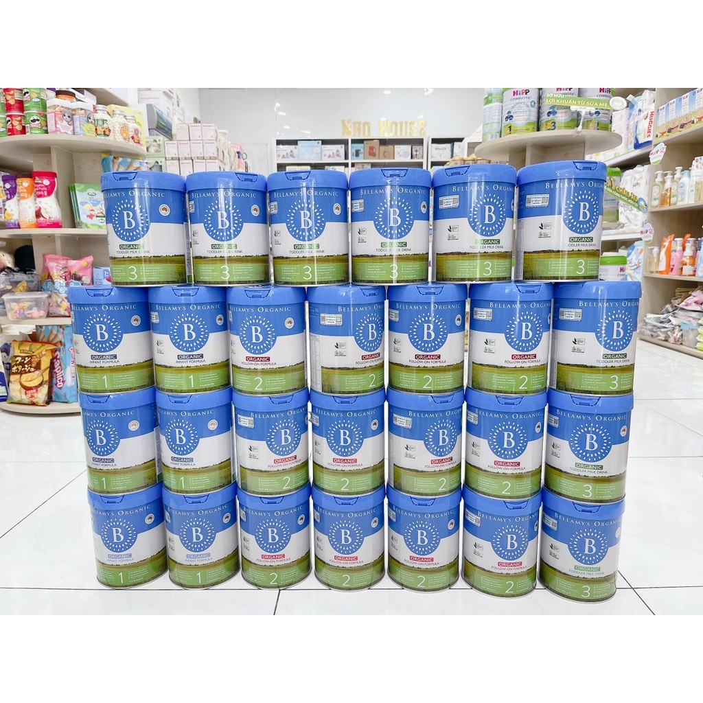 Sữa Bellamy's Organic Classic 8HMO hỗ trợ bé phát triển toàn diện - Lon 800g.