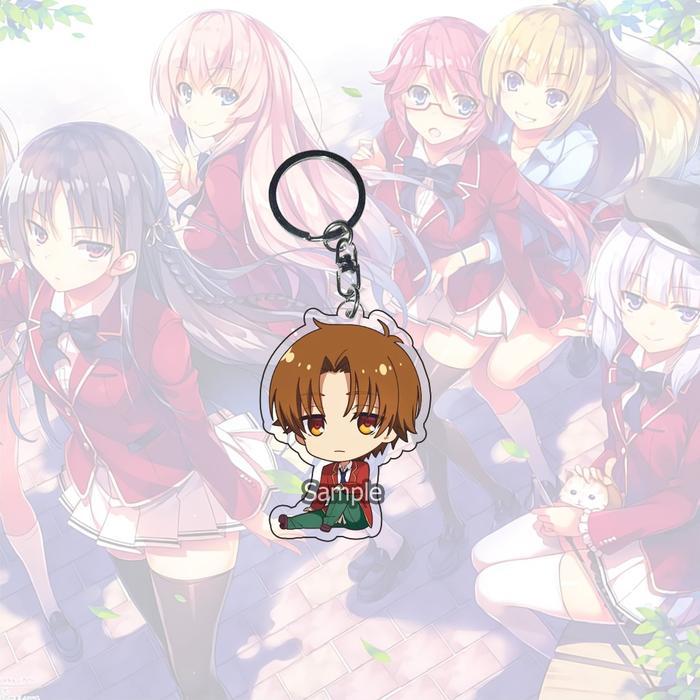 Gantungan Kunci Classroom of the Elite Ayanokouji Kiyotaka - Ganci - Keychain - Souvenir - Mio Ibuki