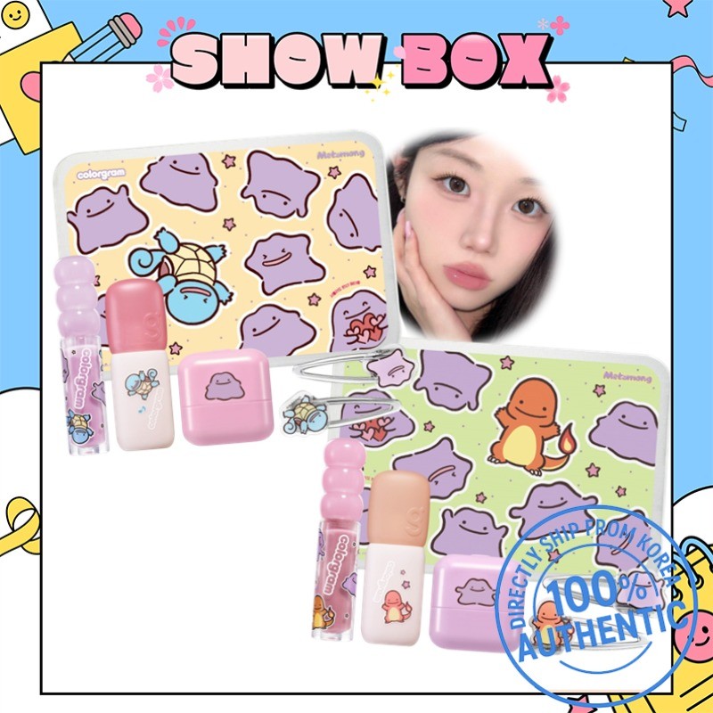 [POKEMON] Bộ Nudy Blur Tint – Phiên bản Pokemon (Ditto) Colorgram Pokemon
