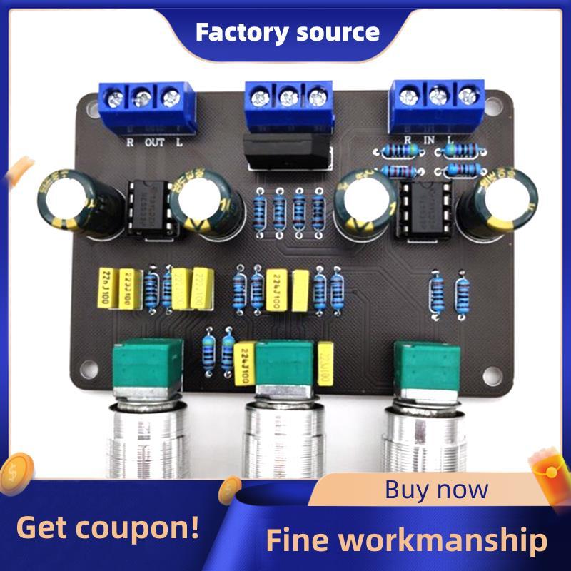 Dual NE5532 Tone Stereo Preamplifier Board Âm thanh HiFi Amprifier Equalizer Preamp Treble Tone Cont