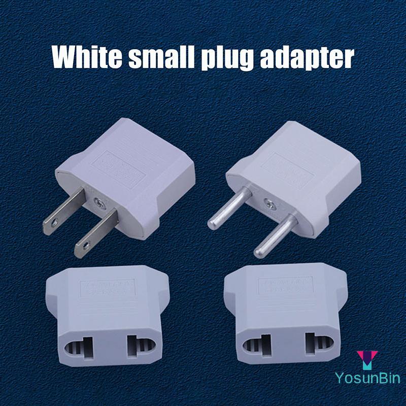 YosunBin] 5 / 10 Cái Us Sang Eu Chuyển Đổi Cắm Eu Sang Us Us To Au Flat Plug To Dual Use MỚI