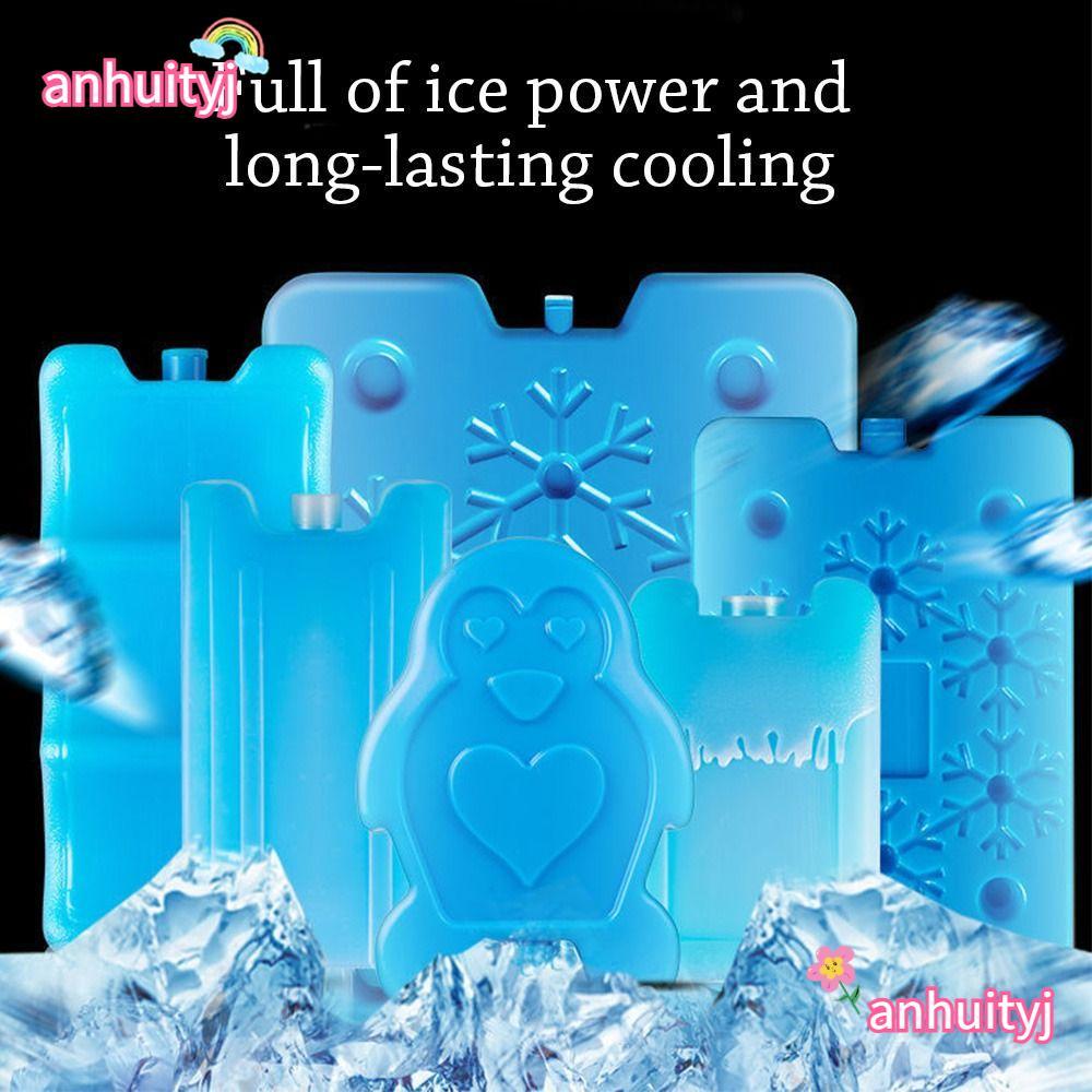 ANHUITYJ Ice Box, Blue PE Ice Crystal Box, lạnh Giữ tươi Không cần bơm nước lạnh Vận chuyển Hộp làm 