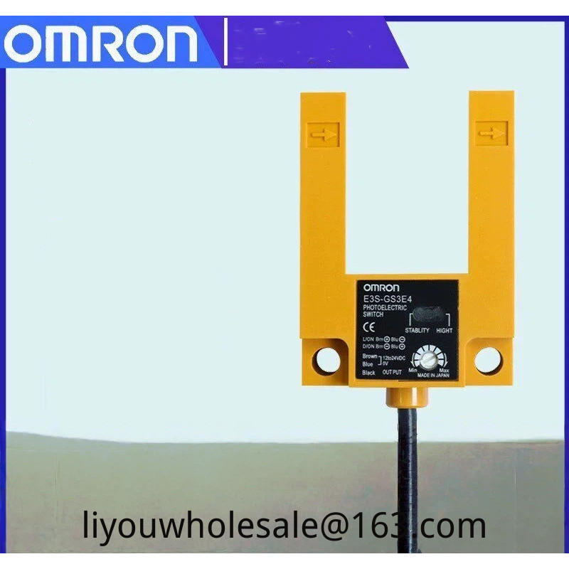 Công tắc quang điện loại khe cắm Omron E3S-GS3E4 GS3B4 GS30E4 / B4 GS50E4 / B4 Cảm biến