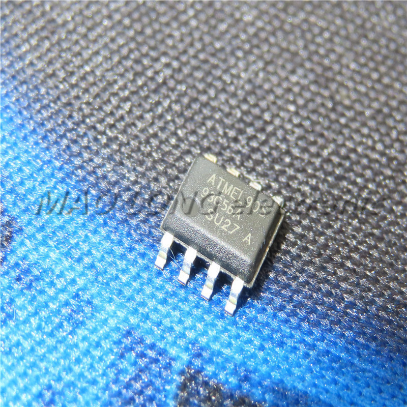 10 Cái / lốc AT93C56 93C56-10SU-2.7 93C56 Mới SMD SOP-8 EEPROM chip nhớ Còn hàng