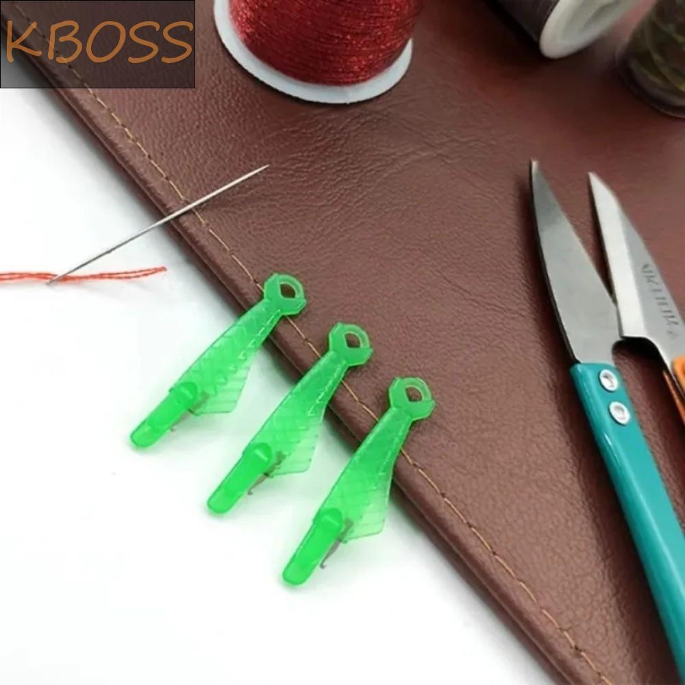 KBOSS 10 Chiếc Máy May Kim Threader, Loại Cá DIY Mini Needle Threader, Tiết Kiệm Thời Gian Nhựa Tiện