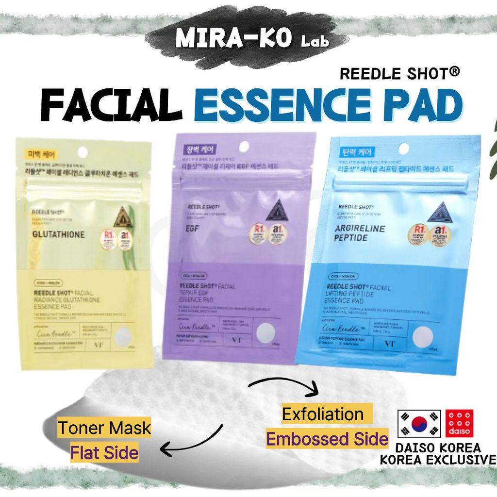 [Daiso Korea] VT Cosmetics Essence Pad 25g /8ea - Tinh Chất Dưỡng Da