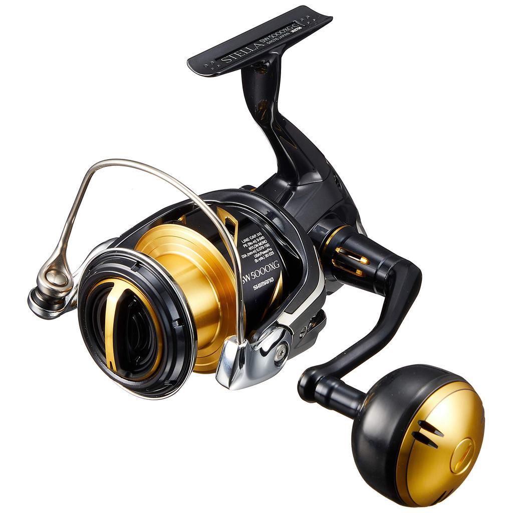 Shimano Stella SW 5000XG Spinning Reel, High-Speed ​​Model for Offshore and Inshore Fishing