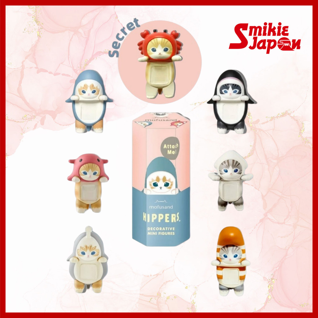 Mofusand Hippers Blind Box Mofusand Mini Decorative Mini Figure Blind Box 1 pc Direct from Japan