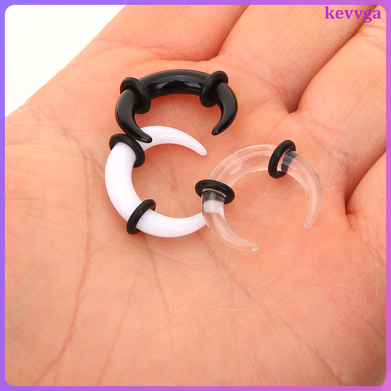 15 Chiếc Nữ Acrylic Septum Pincher Các Loại Màu Sắc Thoải Mái Body Piercing Set kevga