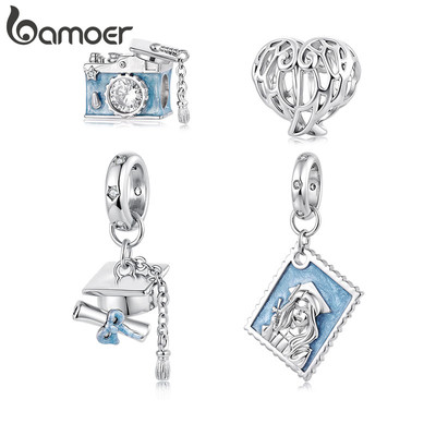 Bamoer Hạt Charms Tốt Nghệp Dành Cho Vòng Tay DIY - Quà Tặng Cho Nữ