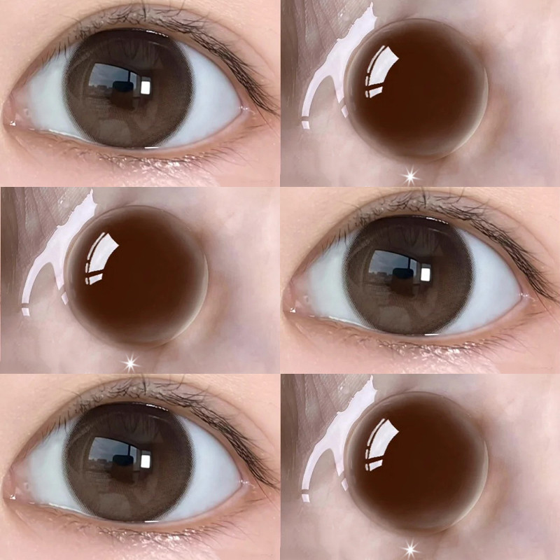 lens cận 1 ngày lens 1 ngày moody Jellydel Cocoa Ball Candy - Kẹo trái cây cầm tay sáng bóng, phù hợ