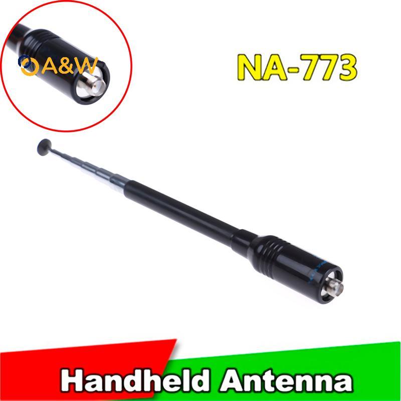 A & W Băng tần kép cầm tay nagoya na-773 sma-f ăng-ten uv-5r 5re b5 b6 đài phát thanh hai chiều