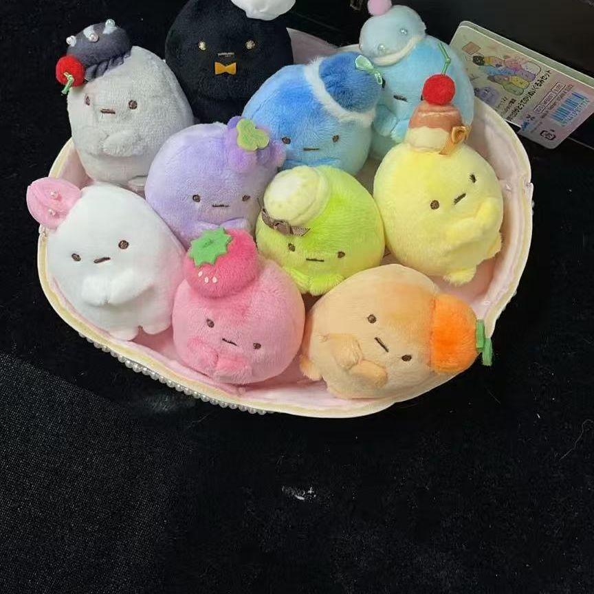 Nhật Bản san-x Sumikkogurashi 10th Anniversary Series 10 Màu Tròn Sang Trọng Tay Ngọc Búp Bê Mặt Dây