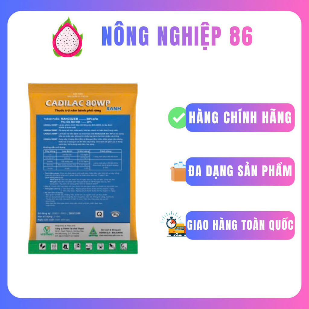 Chế phẩm Cadilac Xanh 1kg