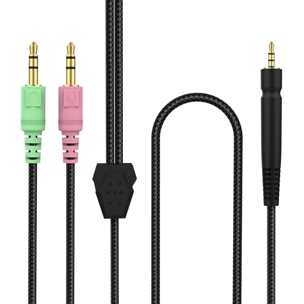 Cáp Zosvoses GSP 600 Tương thích với Sennheiser GSP 670, GSP 600, GSP 500, GSP 350, PC 373D, Game On