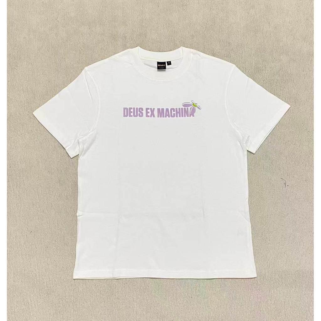 Deus Ex Machina Áo thun ngắn tay in hình phong cách mới, phong cách cổ điển