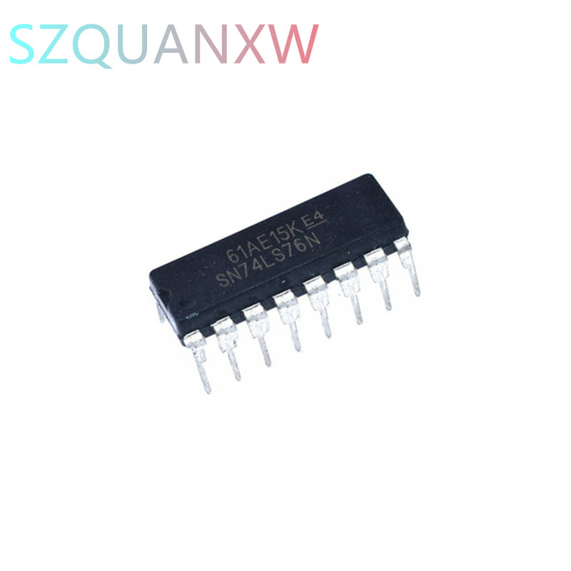 5 CÁI SN74LS76N DIP16 74LS76 DIP HD74LS76AP DIP-16 HD74LS76P SN74LS76AN mới nguyên bản