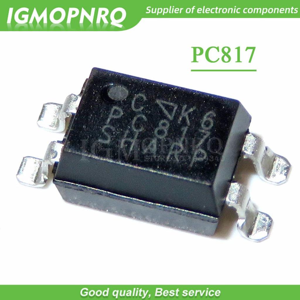 Bộ 50 PC817C SOP4 PC817-C SOP PC817 C SMD IC mới và nguyên bản