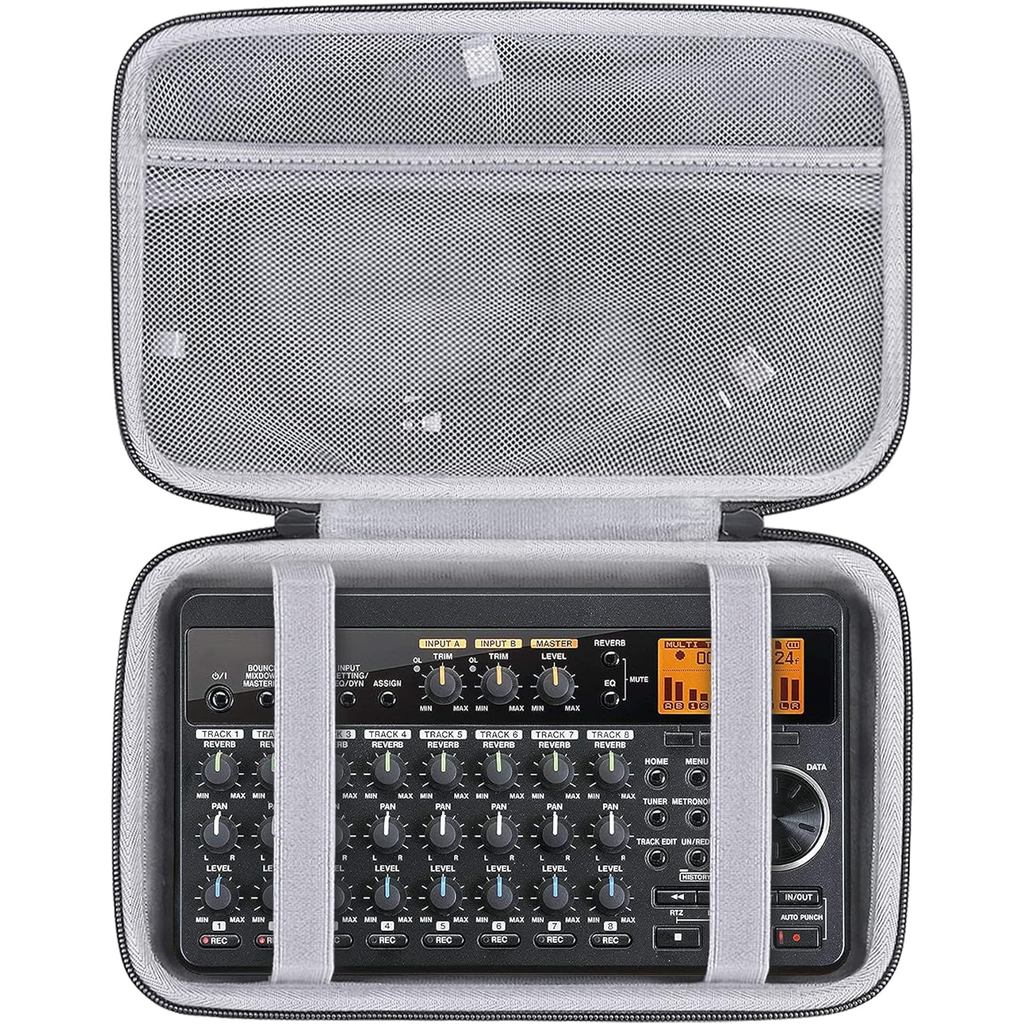 Co2CREA Hard Case thay thế cho Tascam DP-008EX 8-Track Digital Pocketstudio Multi-Track Audio Record