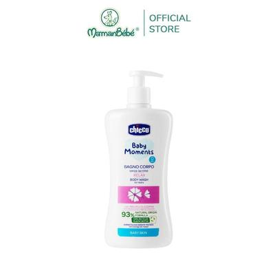 (MamanBébé chính hãng) Sữa tắm thư giãn, không cay mắt bé Chicco 0M+ 500ml