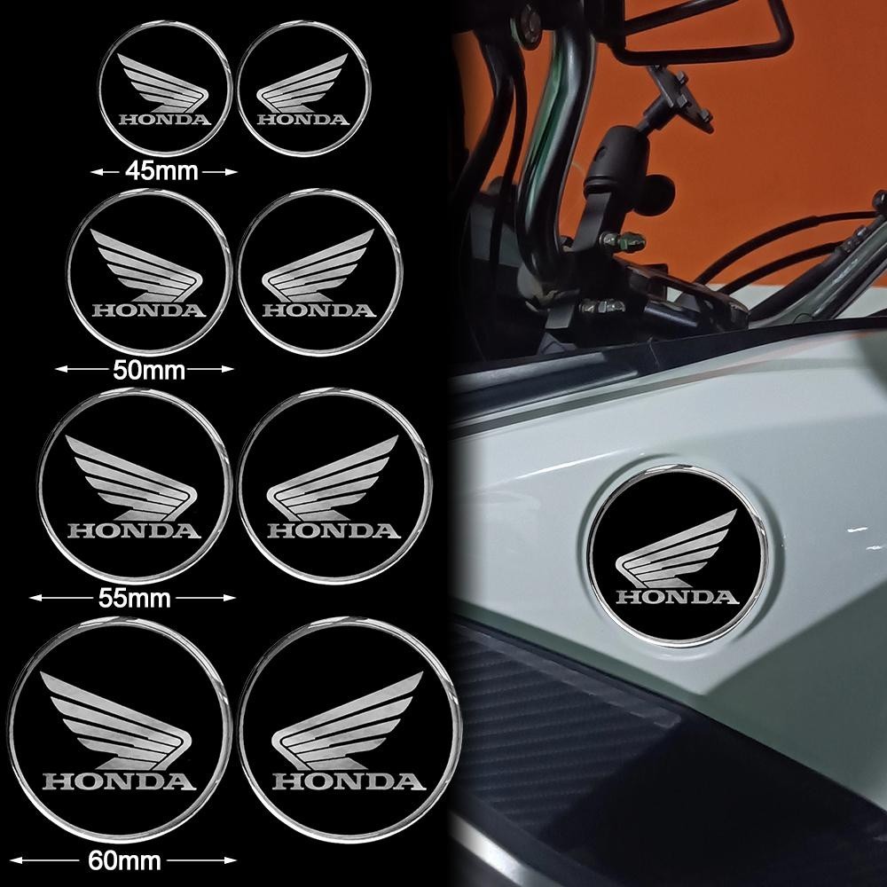 Nhãn dán biểu tượng 3D chống nước cho xe máy Honda Beat Vario Click 125i ADV 160 - Logo cao su mềm (