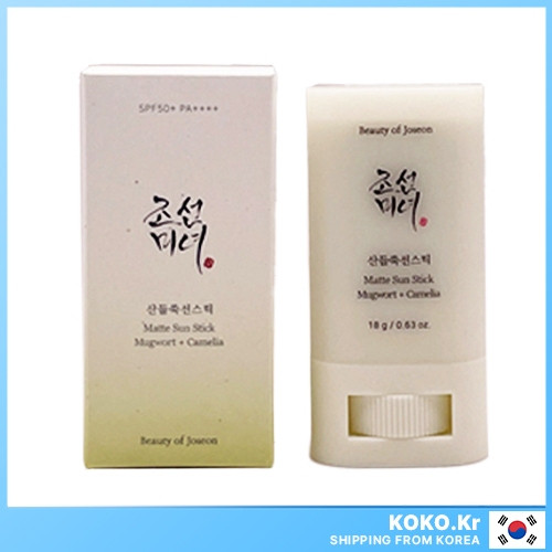 BEAUTY OF JOSEON Matte Sunscreen Stick: Artemisia + Camellia 18g (không có hộp) EXP 26,08 ~