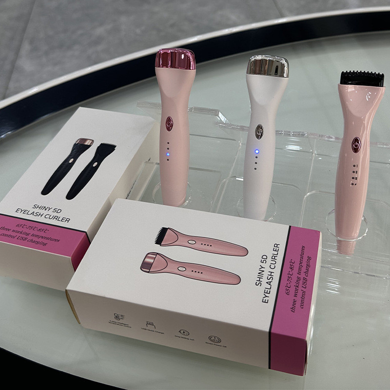 Popular~Shinmei shrmeil5D Portable Electric Eyelash Curler Type C Heated eyelash curler3z