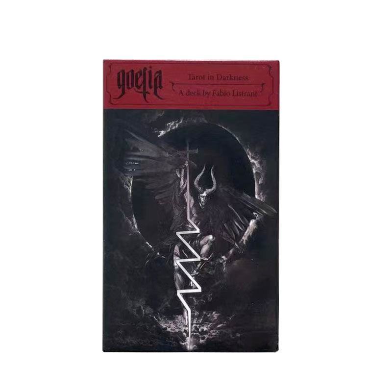 Darkness Goetia Tarot Goetia Tarot trong bóng tối Tarot Oracle Card Tiếng Anh P042506260