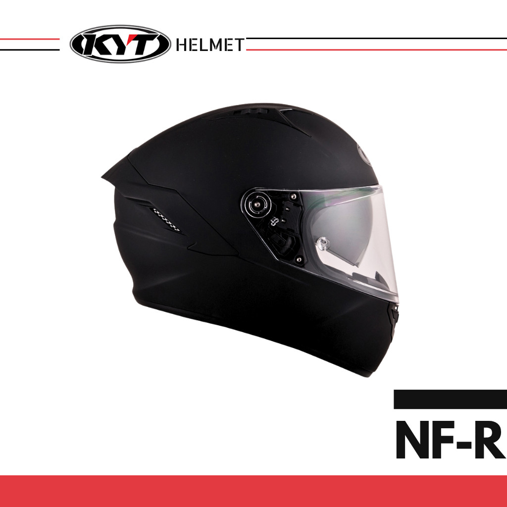 KYT - Mũ Bảo Hiểm Fullface - NFR PLAIN MATT BLACK ====