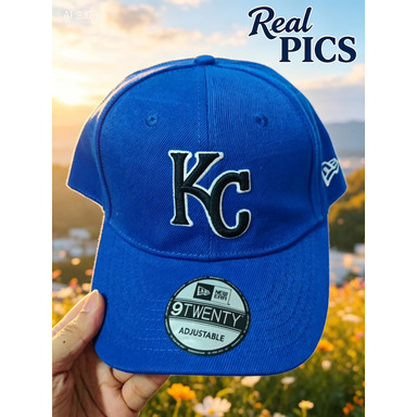 Kansas City Royals Classic Blue 9TWENTY - Mũ Thêu Nhiều Màu Cho Nam Nữ, Điều Chỉnh được, Phù Hợp Đi 