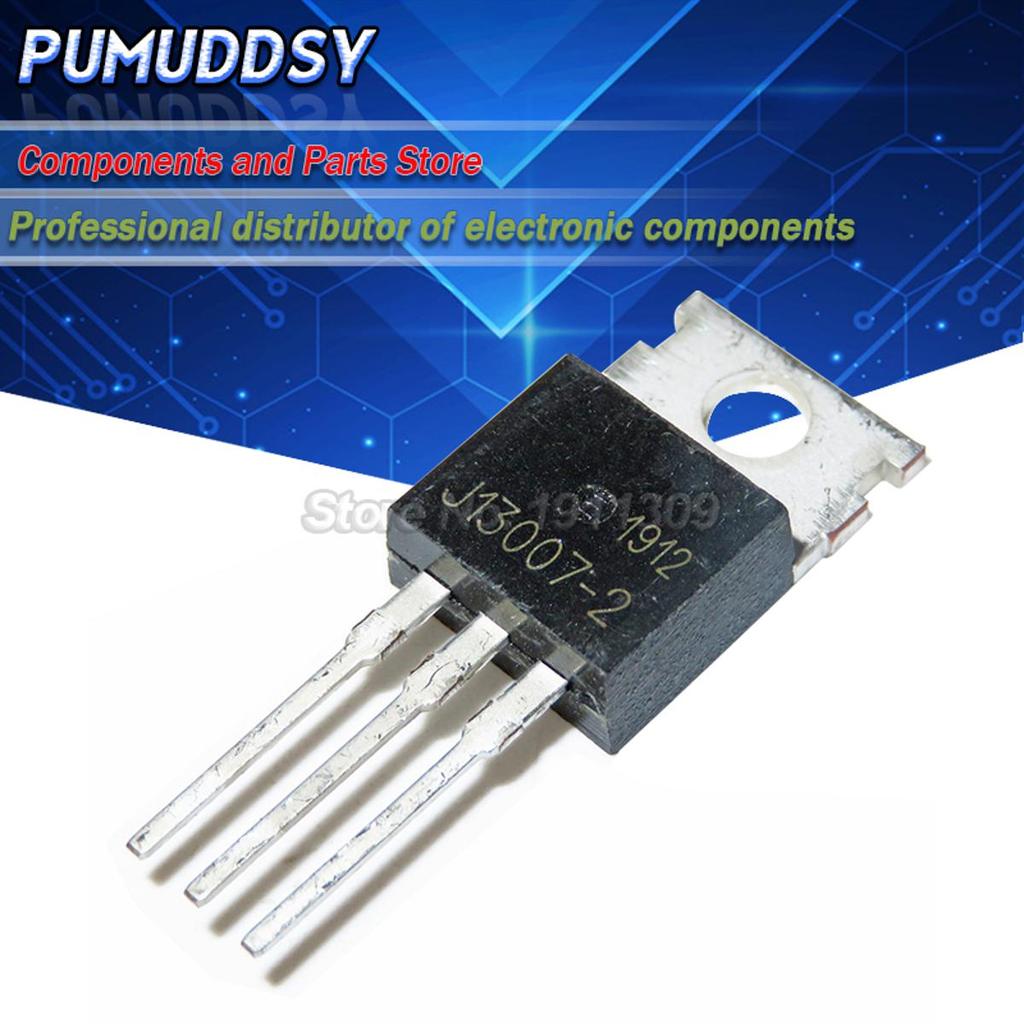 10 Chiếc FJP13007 MJE13007 J13007 J13007-2 TO-220
