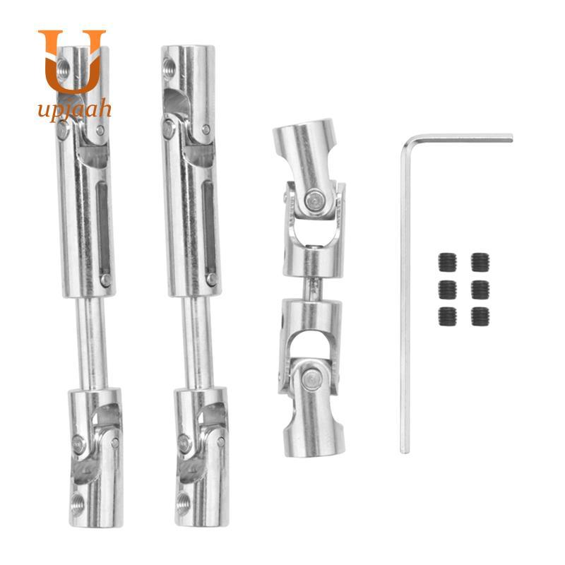 3 Trục truyền động kim loại CVD cho WPL B16 B36 JJRC Q60 Q63 Q64 Fayee FY004 MN-77 6WD 6X6 RC Xe nân