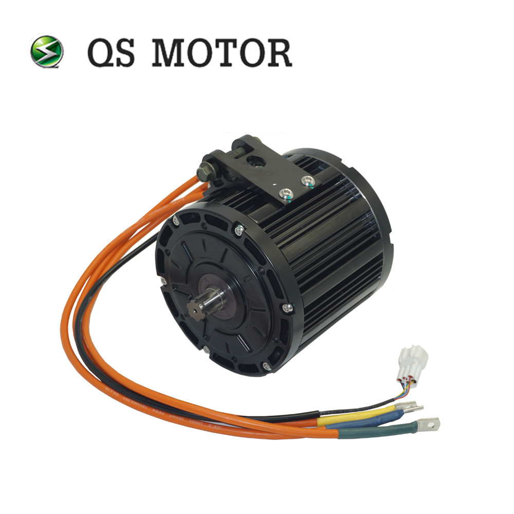 QS MOTOR QS138 3000W V1 Động cơ truyền động giữa 72V100KPH Ngoại hình cũ với thiết kế bánh xích cho 