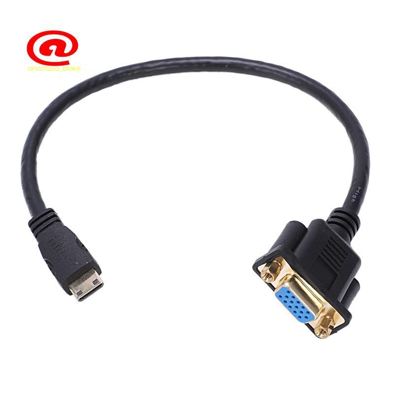 Bộ chuyển đổi cáp kết nối Mini sang VGA M / F 0. 1FT