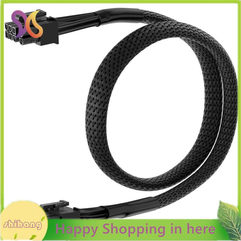 Dành Cho Cáp GPU PCIe 8 Pin Tương Thích A750GL A850GL Sang 6 + 2 Pin, Bện 60cm