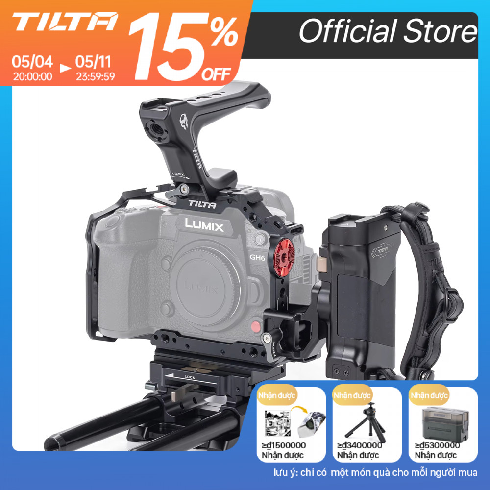 Lồng máy ảnh TILTA cho LUMIX GH6 GH7 Panasonic GH7 / GH6 TA-T15 SLR Micro Phụ kiện máy ảnh đơn Bảo v