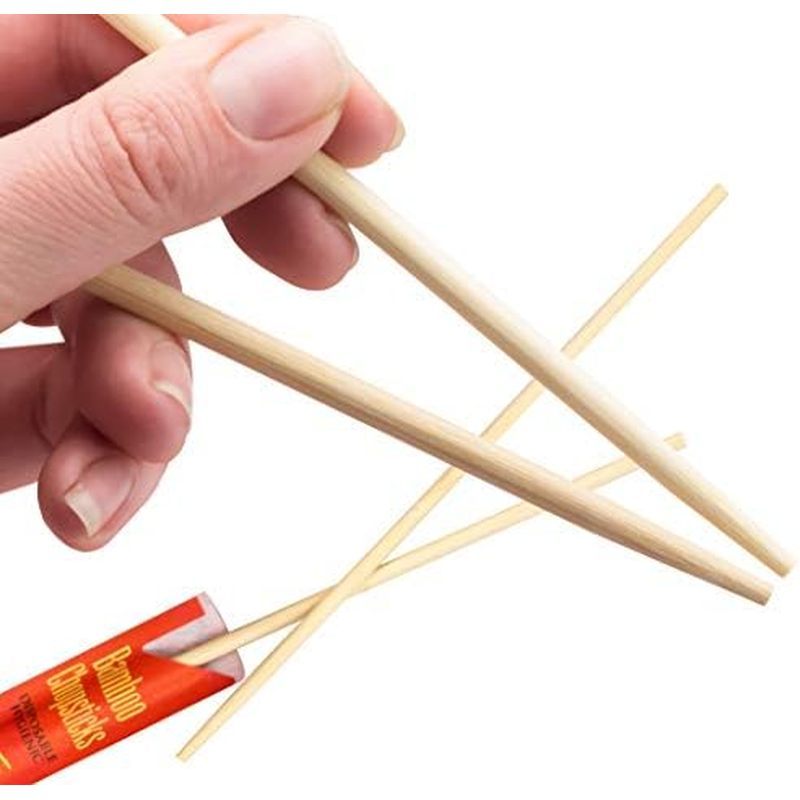 rated for Use in Chinese, Hibachi or Asian Restaurants. Splinter-Free Wrapped to Include with Carryo