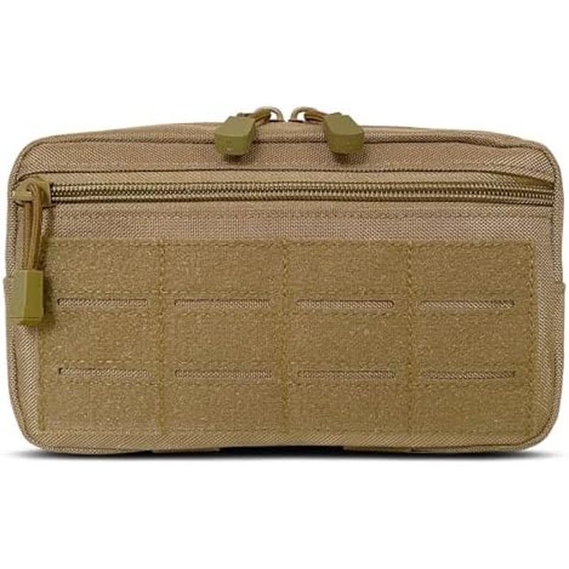 Tactical Molle Admin Pouch | Utility EDC Tool Pouch Bag | Backpack Strap Pouch | Battle Belt Accesso
